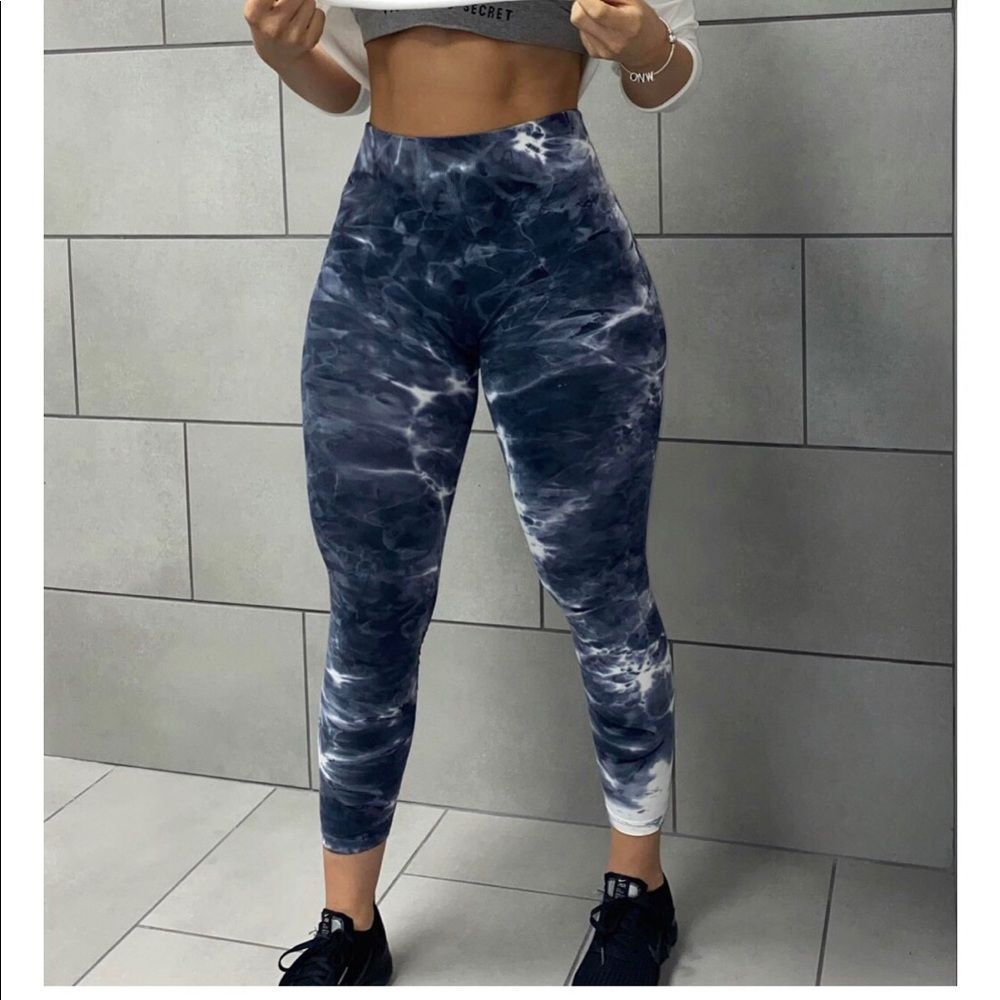 Jbody fit blue ink leggings